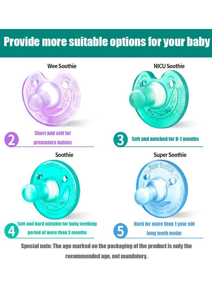Avent Soothie Pacifier Size 3, Baby 0-3M , 1-piece - Nature