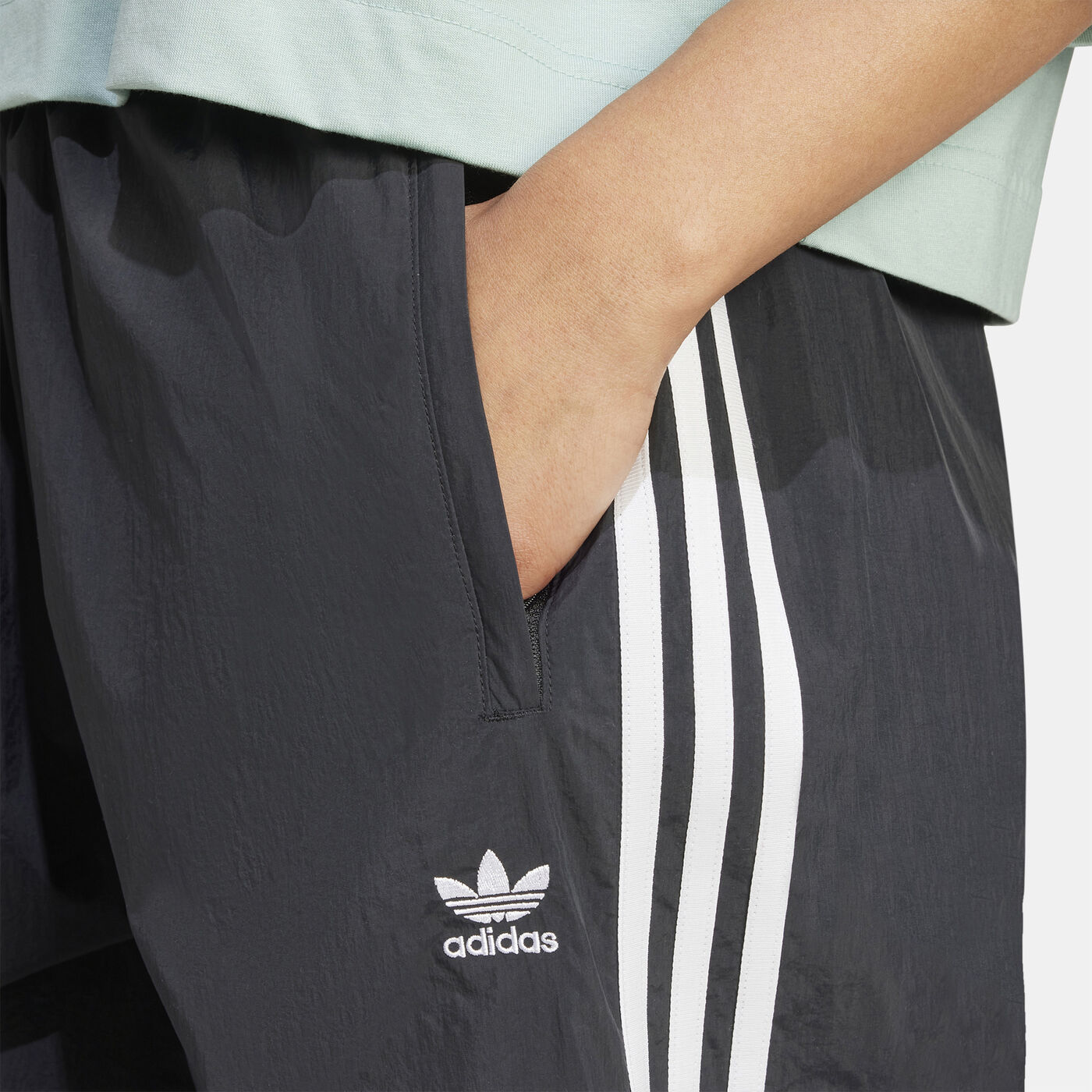 Women's 3-Stripes Woven Parachute Track Pants