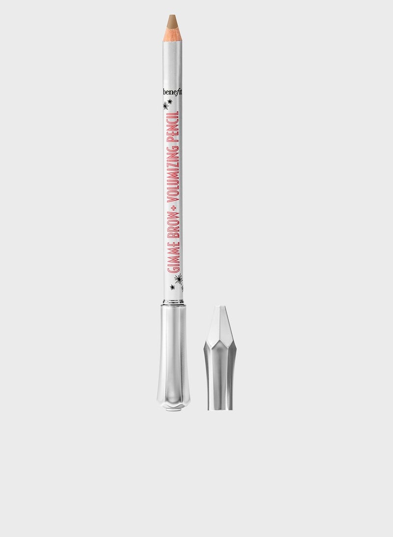 Gimme Brow + Volumizing Pencil - Volumizing Brow Pencil - 02 Warm Golden Blonde