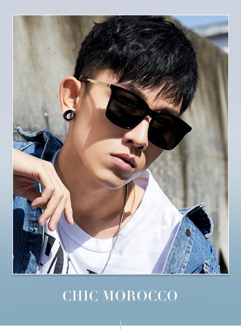 UV Protection Sunglasses For Men Fashion Polarized Glasses For Driving Fishing