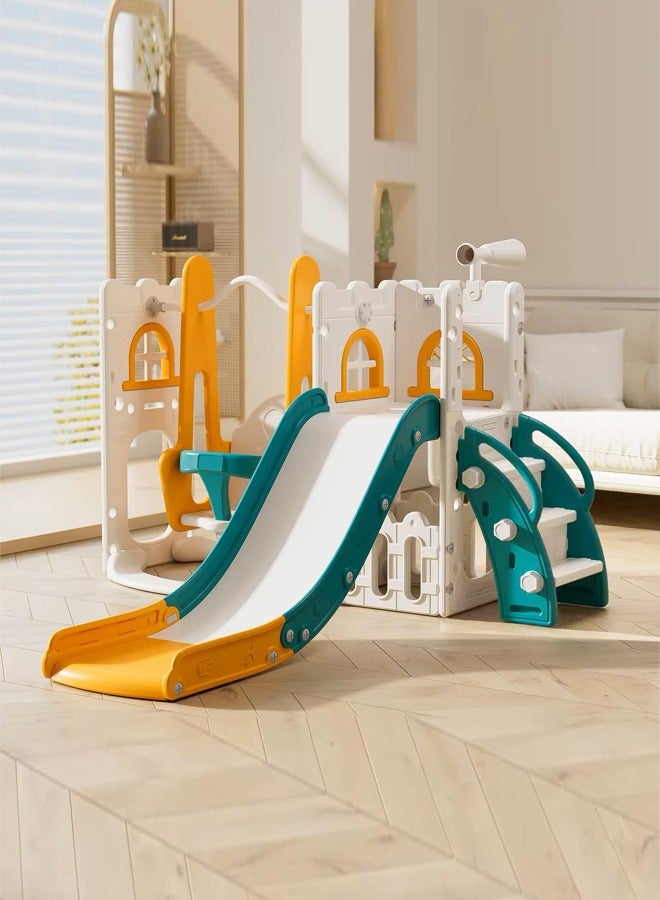 Home Multifunction Combination Baby Toddler Kids Swing Slide Toys Children's Plastic Play Set