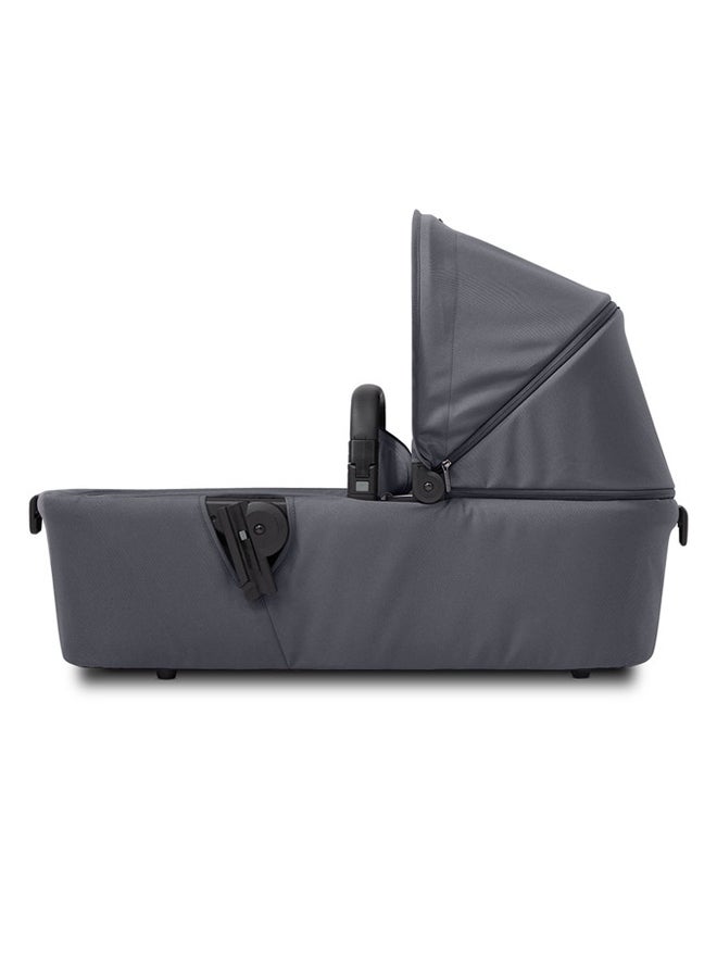 Joolz AER+ Carrycot for Stroller – Lightweight, Foldable & Travel-Friendly Baby Bassinet, Breathable Mattress, Ventilated Sun Hood, Newborn Comfort (0-6M) – Stone Grey