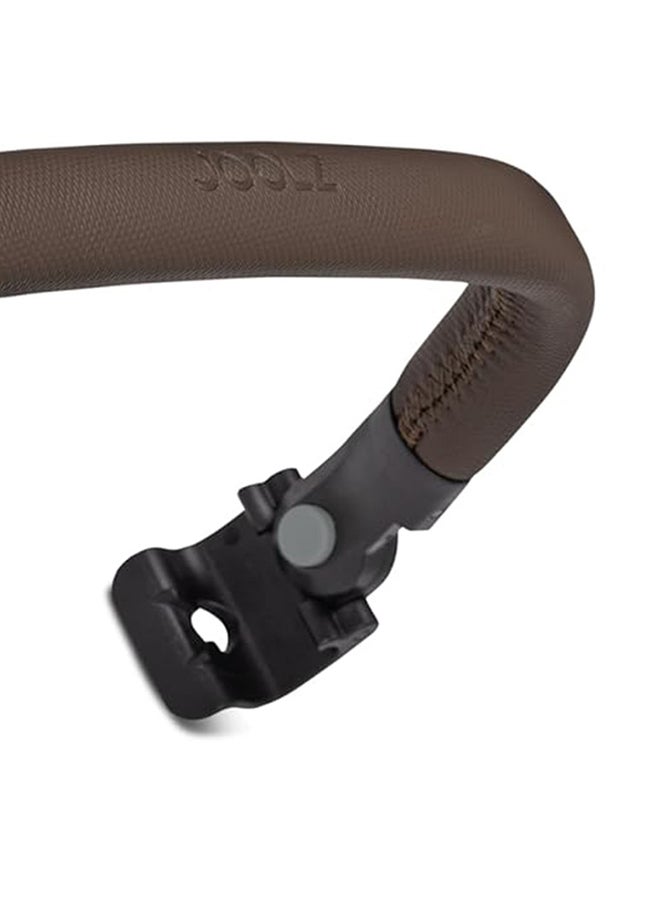 Joolz AER+ Bumper Bar Stroller Accessory – Easy Click-On Installation, Comfortable & Secure Grip, Durable & Stylish Design, Compatible with Joolz AER+ Stroller – Carbon Brown