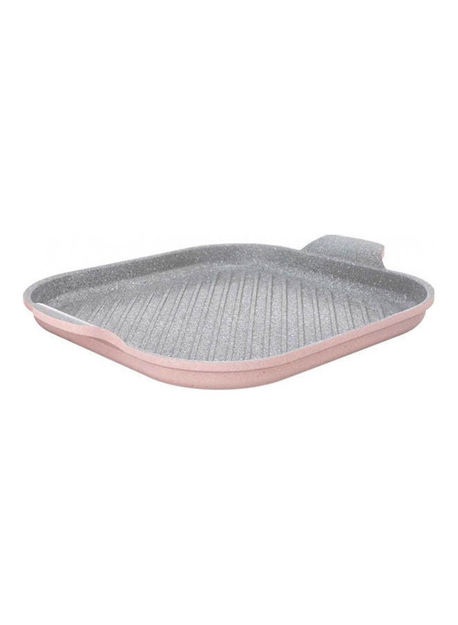 Venn Granite Grilling Pan Pink 34cm