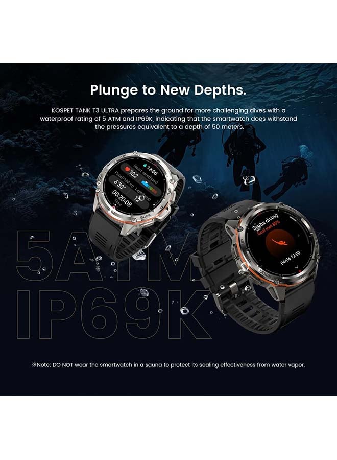 Tank T3 Ultra Smartwatch - 1.43