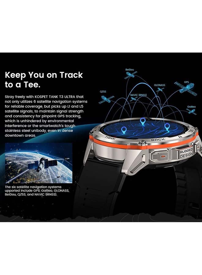 Tank T3 Ultra Smartwatch - 1.43