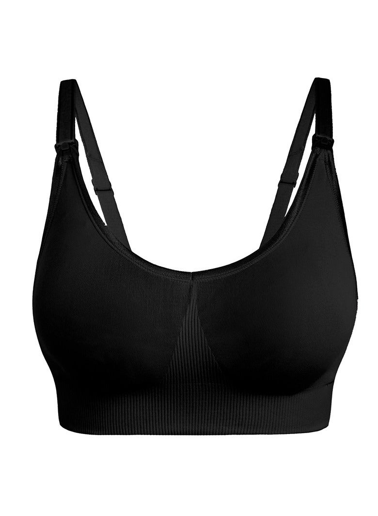 Maternity Front Button Fastening Nursing Bra