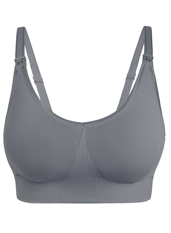 Maternity Front Button Plus Size Bra