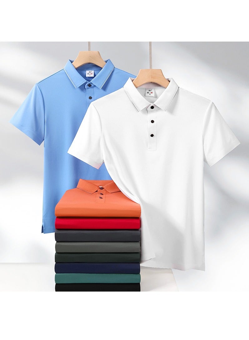 Business Casual Short Sleeved POLO T-shirt