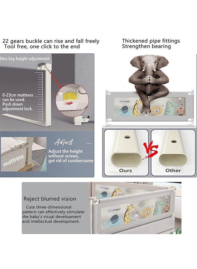 Rails For Toddlers &Infants  Kids Bed Safety Guard Rail