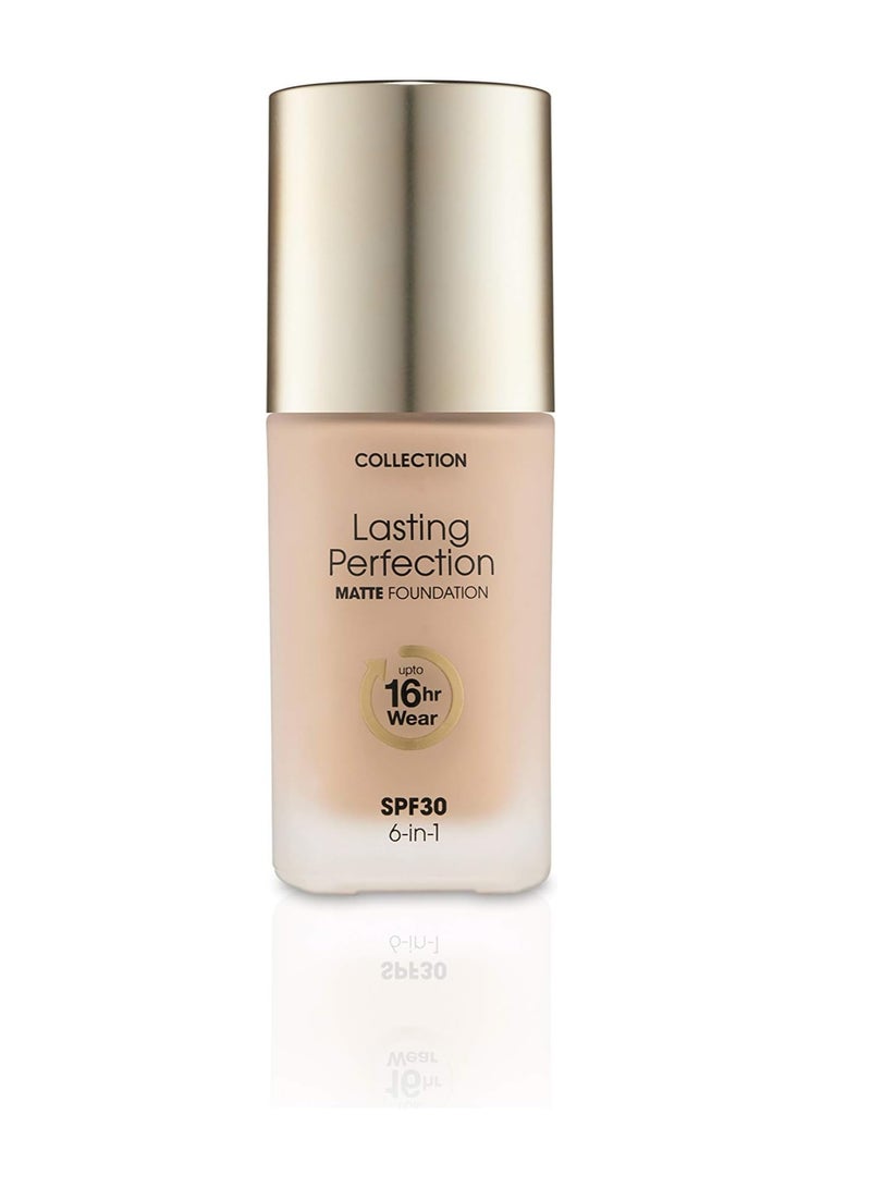 Lasting Perfection 27ml Matte Foundation - Light vanila