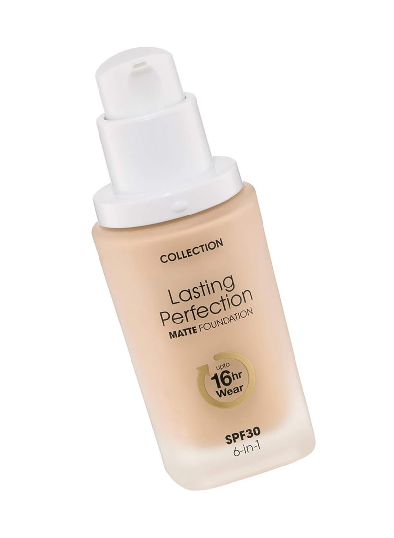 Lasting Perfection 27ml Matte Foundation - Light vanila