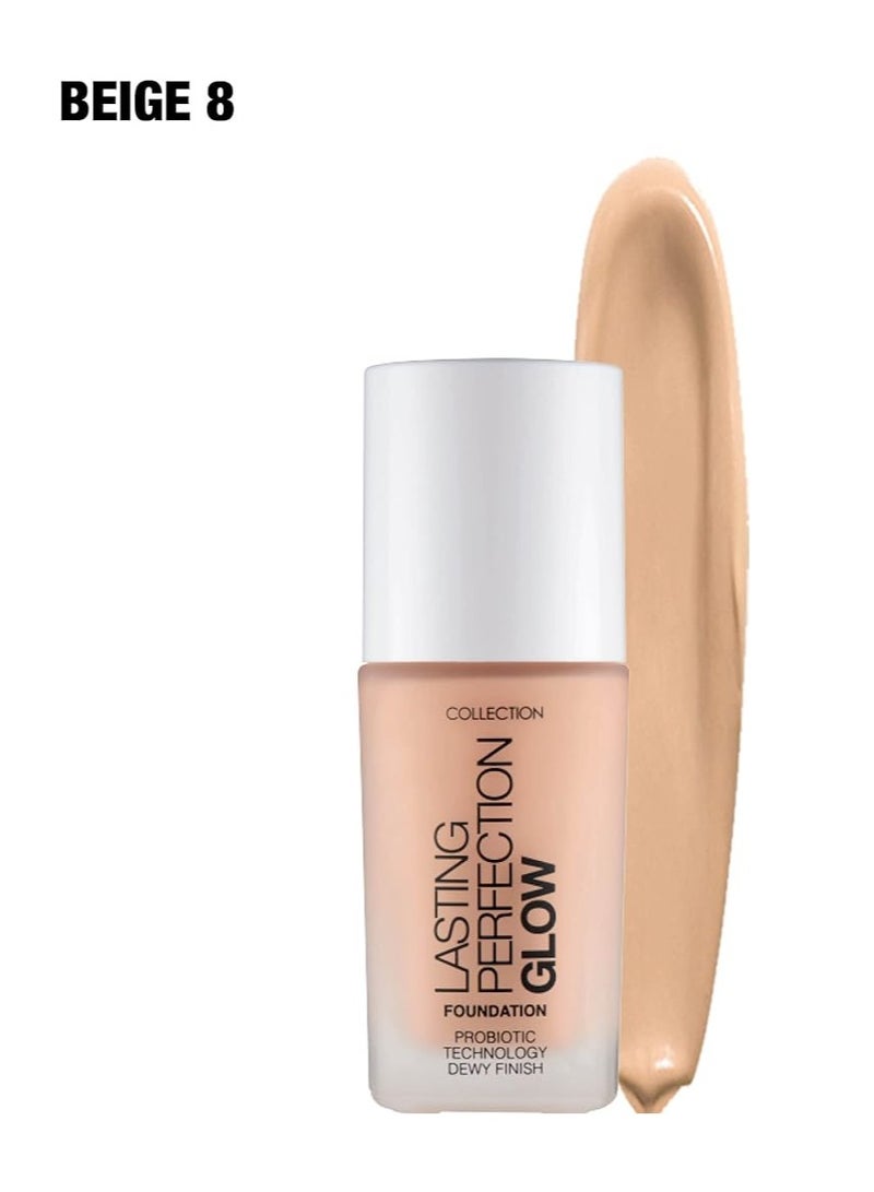 Lasting Perfection 27ml Glow Foundation - Beige