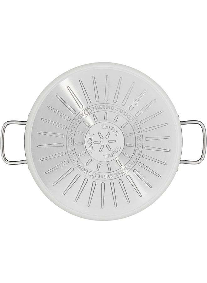 Intuition Stainless Steel Stockpot With Lid 28Cm Stainless Steel 28Cm