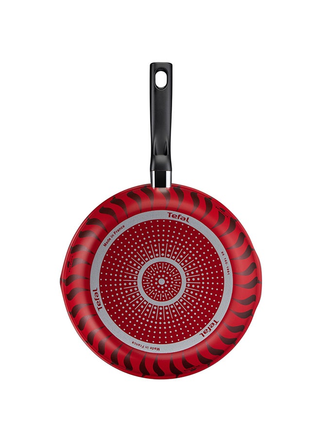 G6 Tempo Flame Tempo Flame Non-Stick Wokpan With Thermo Signal Red/Black Red/Black