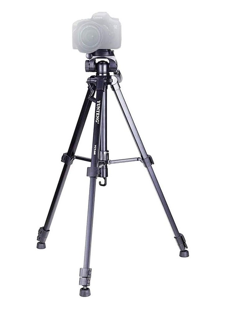 Professional Tripod with Damping Head Fluid Pan for SLR/DSLR Canons and NIKONs + Carrying Bag