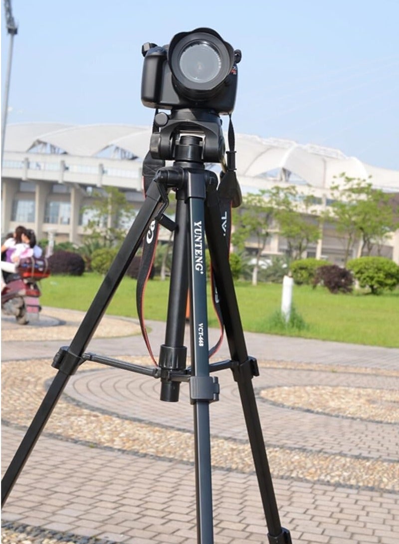 Professional Tripod with Damping Head Fluid Pan for SLR/DSLR Canons and NIKONs + Carrying Bag