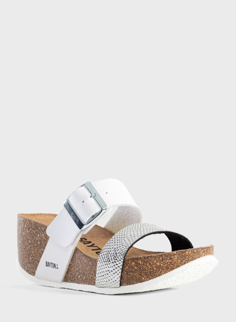 Newcastle Multi Strap Wedge Sandals