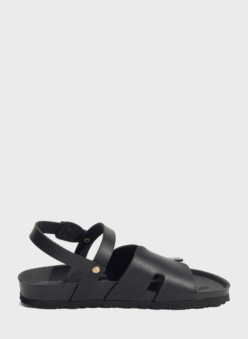 Warhol Multi Strap Wedge Sandals