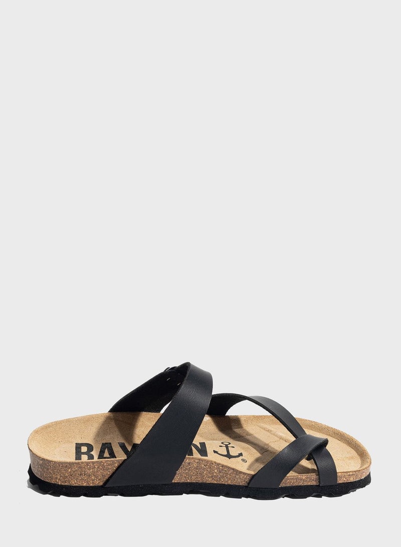 Diane Flat Sandals