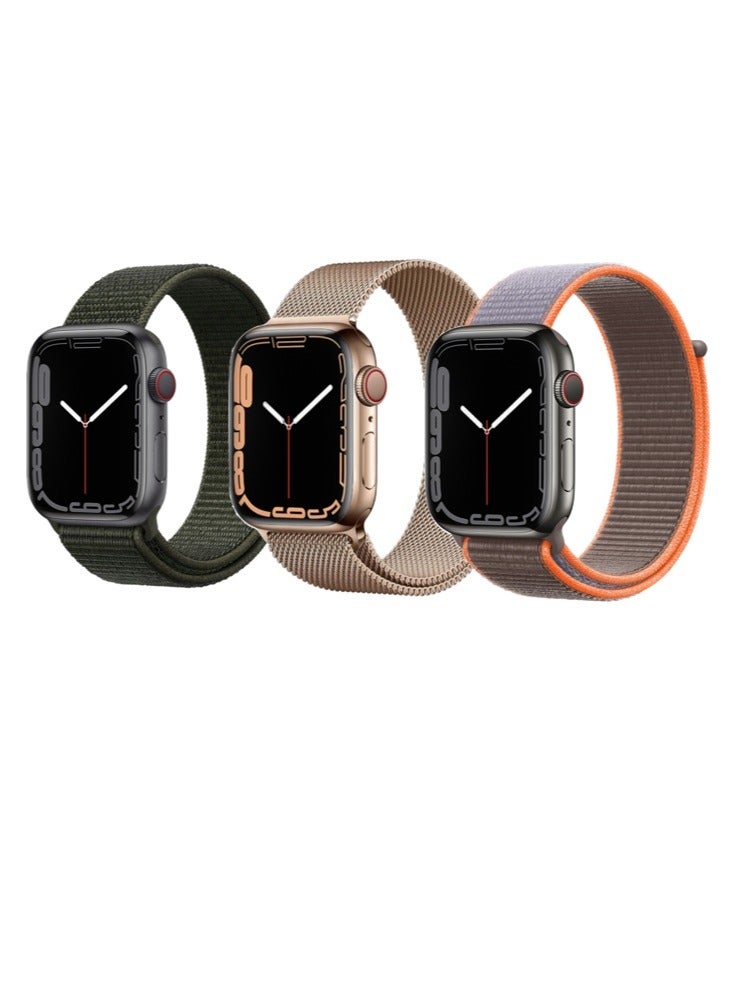 3pcs Apple Watch Strap 42/41/40/38mm Replacement for Apple Watch Series 10/9/8/7/6/5/4/SE