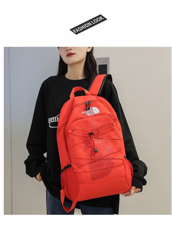 【School season】Classic Colorful School Bag  Computer Compartment Must-Have Back-to-School Travel Bag Laptop Bag for Students