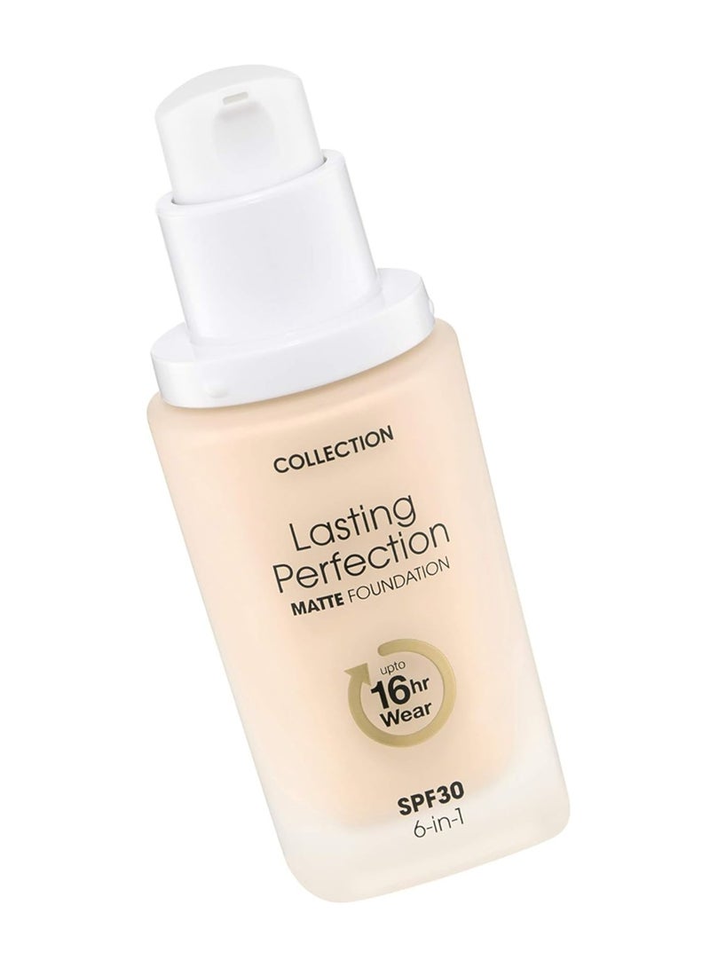 Lasting Perfection 27ml Matte Foundation - Cashew