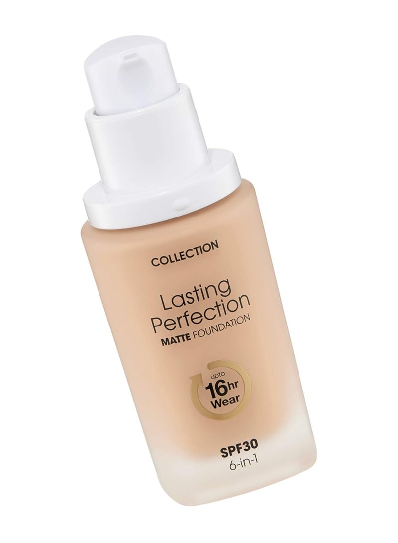 Lasting Perfection 27ml Matte Foundation - Maple