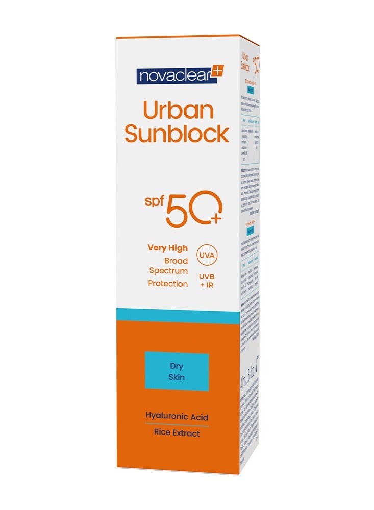 Urban Sunblock SPF 50+ Dry Skin 40ML