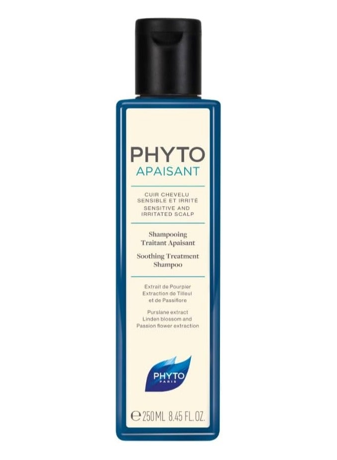 Phyto Phytoapaisant Shampoo 250 ml - for sensitive, itchy, and irritated scalps