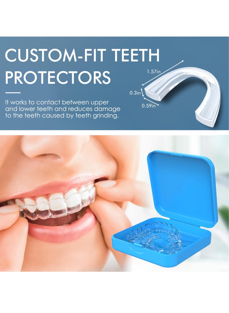 Mouth Guard for Clenching Teeth at Night - Night Guards for Teeth Grinding - Mouth Guard for Grinding Teeth, Night Adult Anti Molar Occlusion Tooth Protector Tooth