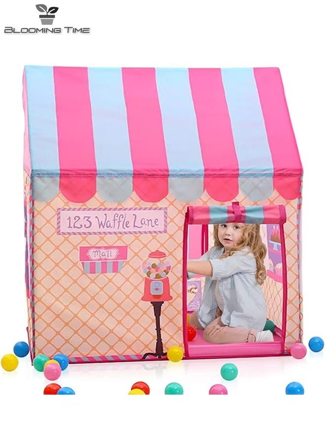 Mini Dessert Princess House kids Game Tent House 110x100x70cm