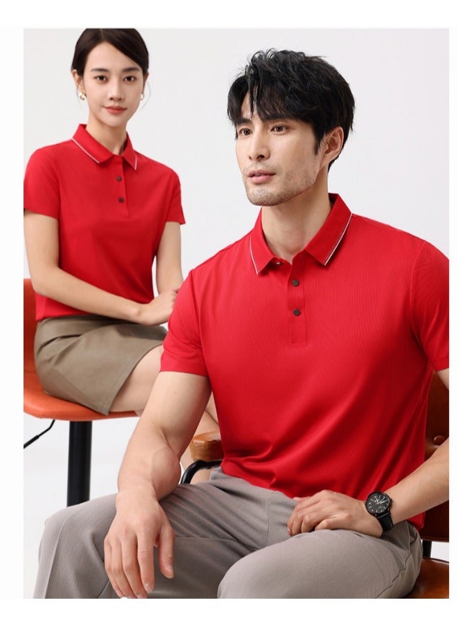 Business Casual Short Sleeved POLO T-shirt