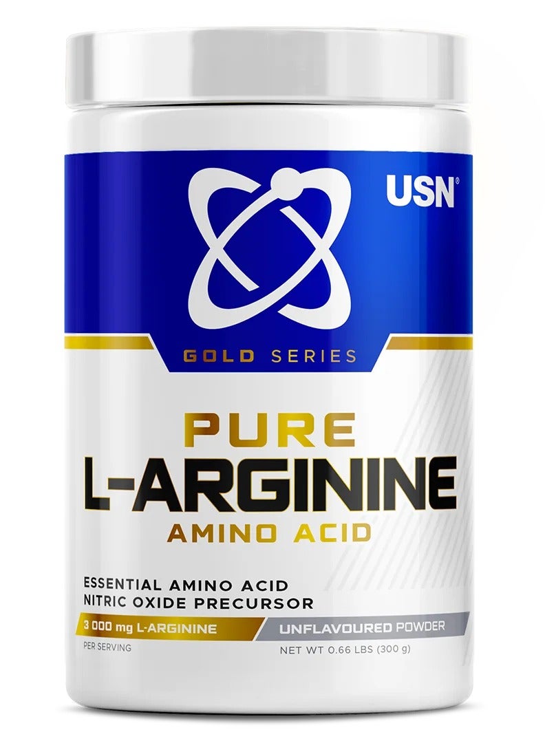 USN L Arginine Amino Acid 300g Unflavored 100 Servings