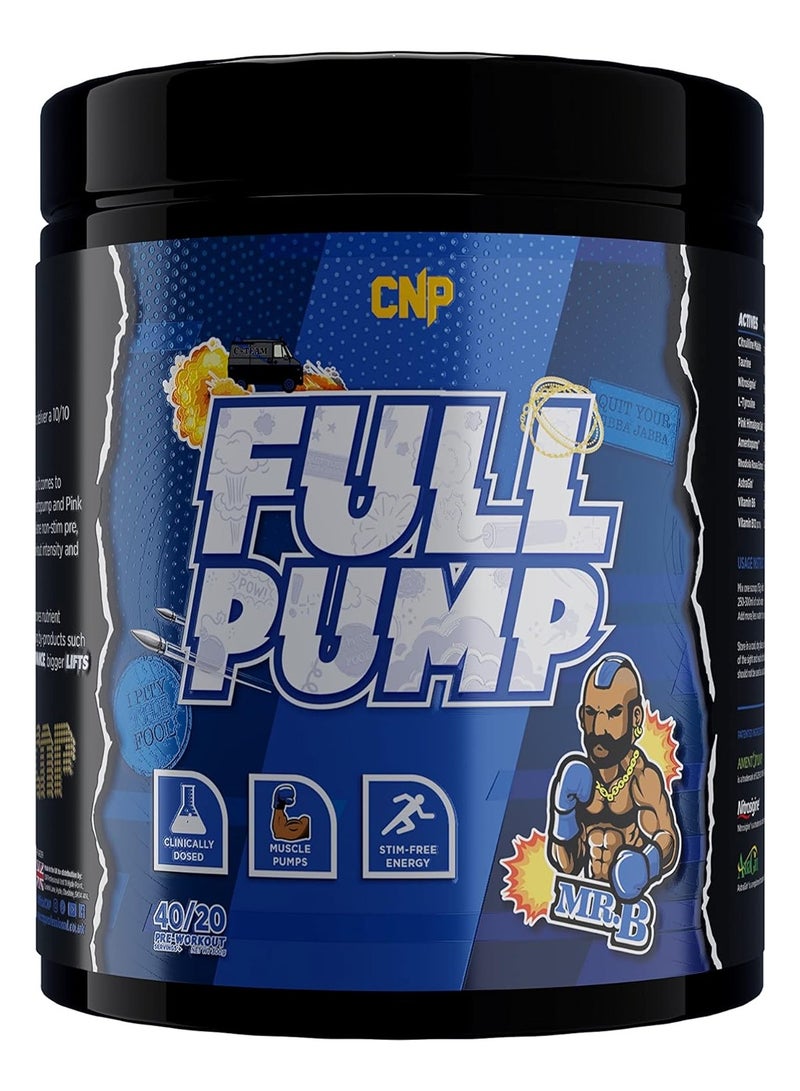 CNP Full Pump Pre-workout 300g MR.B Flavor