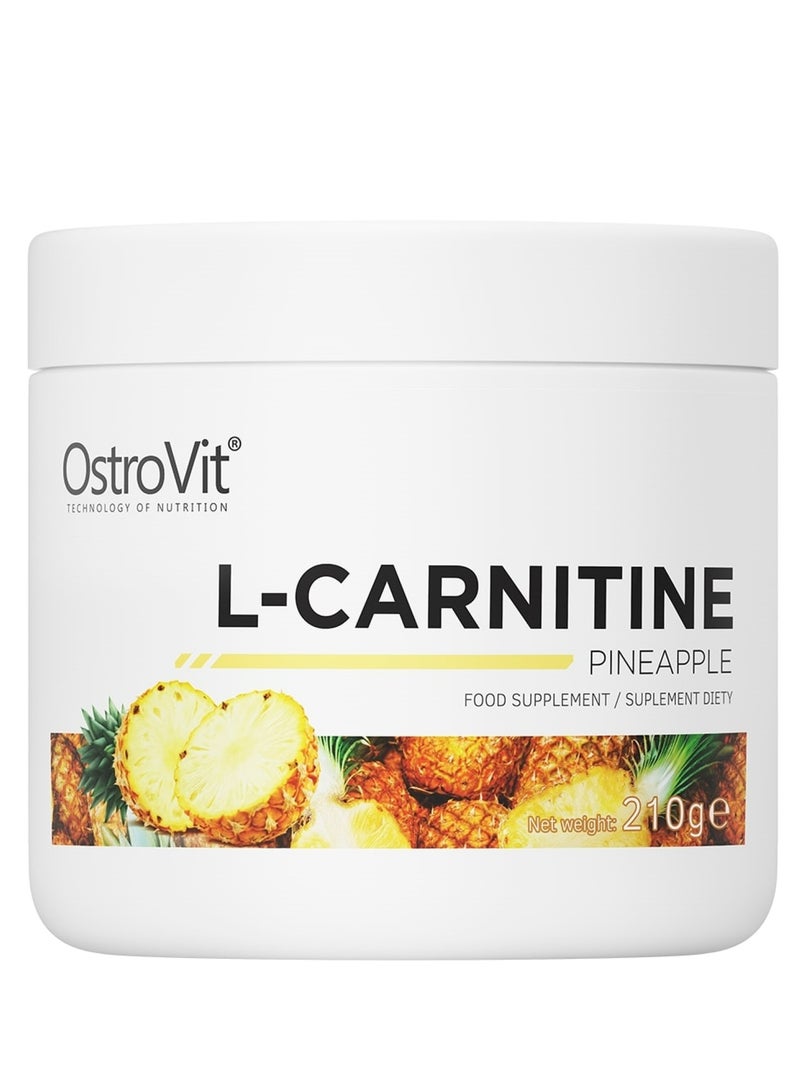 L-Carnitine 210 Grams, Pine Apple