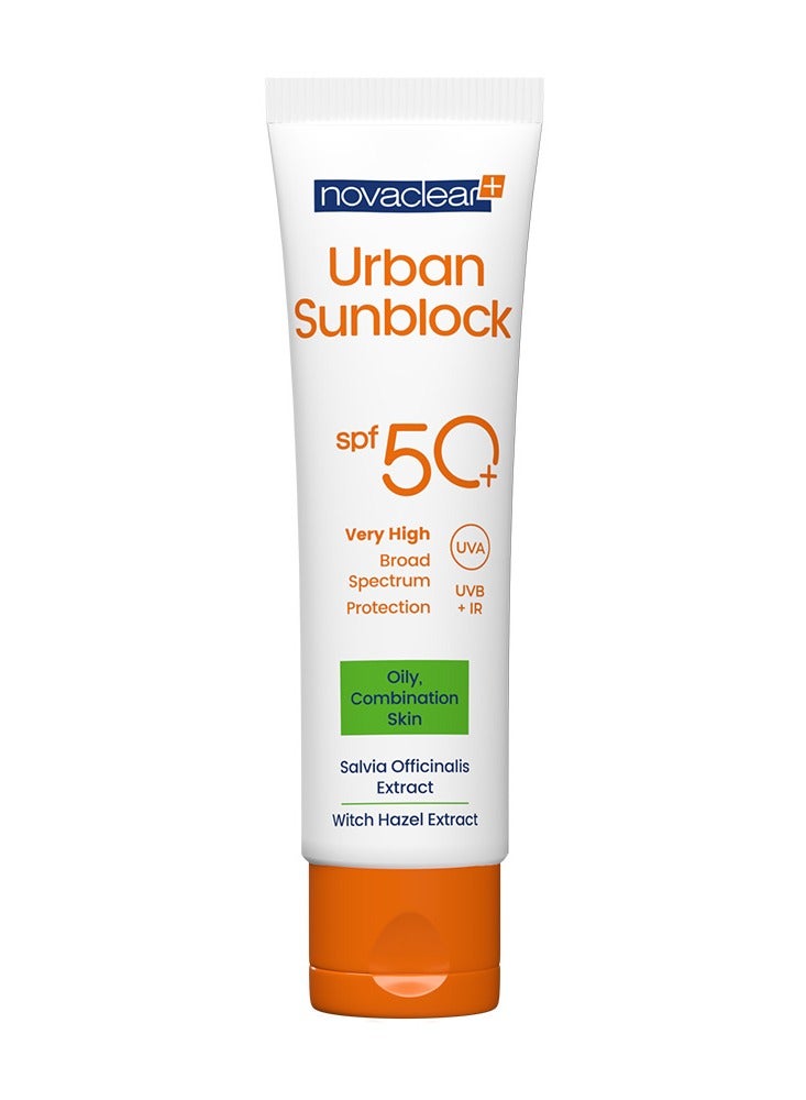 Urban Sunblock SPF 50+ Oily Skin 40ML