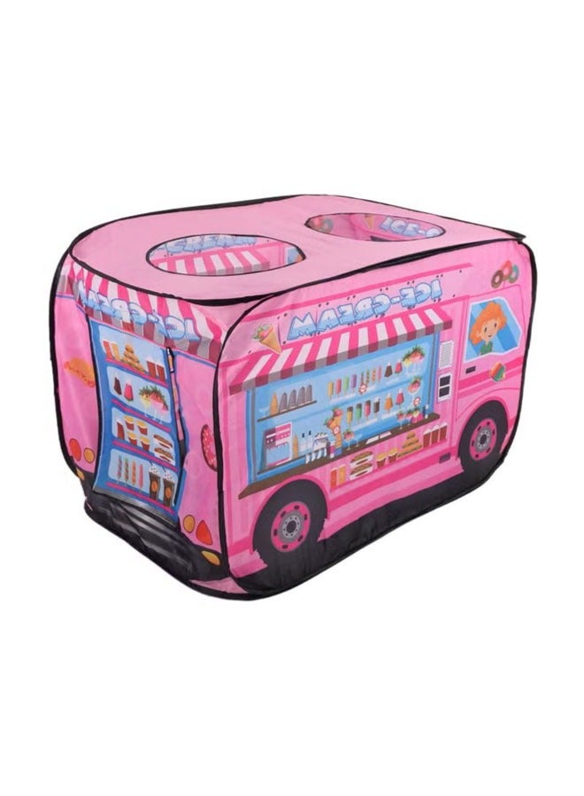 2-4 children playing tent portable ice cream truck pop-up tent indoor and outdoor