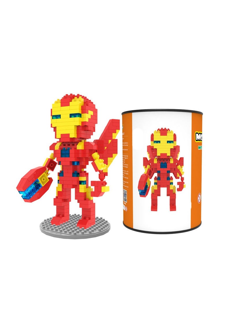 Marvel Theme Assembly Toy Puzzle Mini Diamond Small Particle DIY Model Building Block