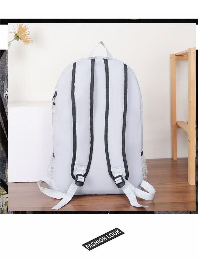 【School season】Classic Colorful School Bag  Computer Compartment Must-Have Back-to-School Travel Bag Laptop Bag for Students