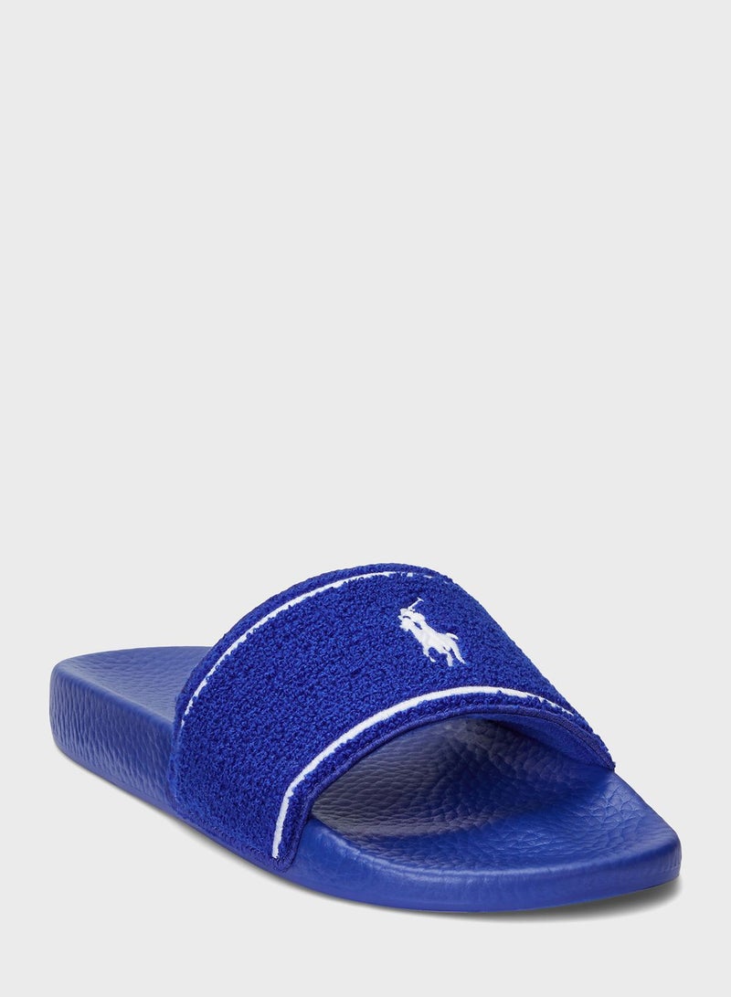 Signature Pony Terry Slide