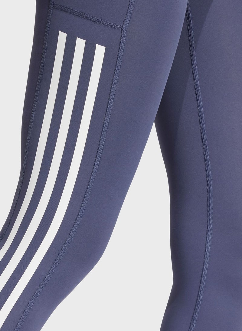 Optime 3 Stripe Full Length Leggings