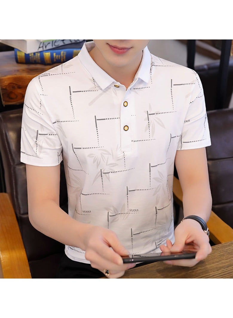 Business Casual Short Sleeved POLO T-shirt