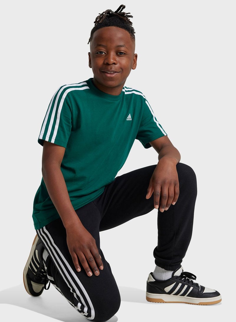 Youth 3 Stripes Logo T-Shirt