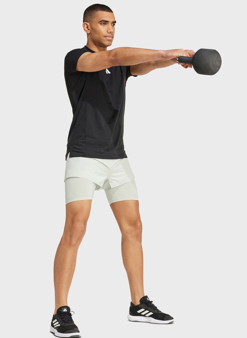 Ready 2In1 Hiit Shorts