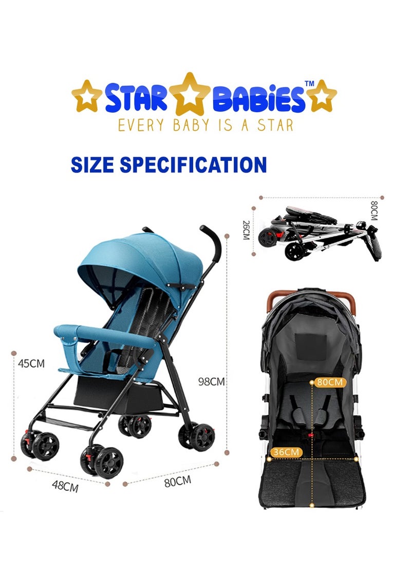 Star Babies Stroller - Blue