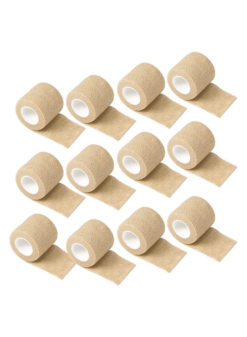 12-Piece Self Adhesive Bandage Set 2 Inches X 5 Yards