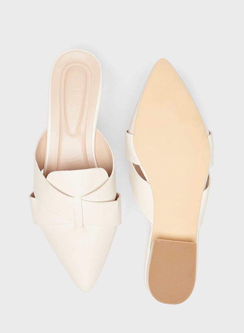 Pointed Toe Slip Ons