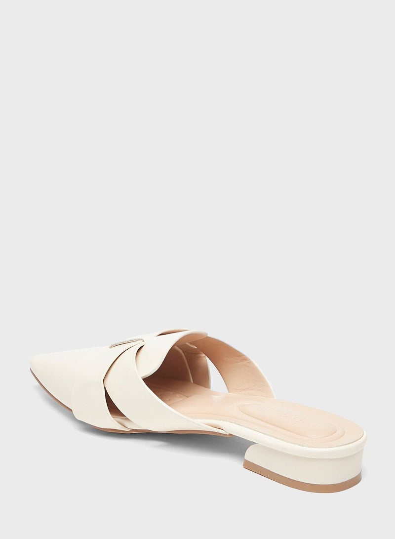 Pointed Toe Slip Ons