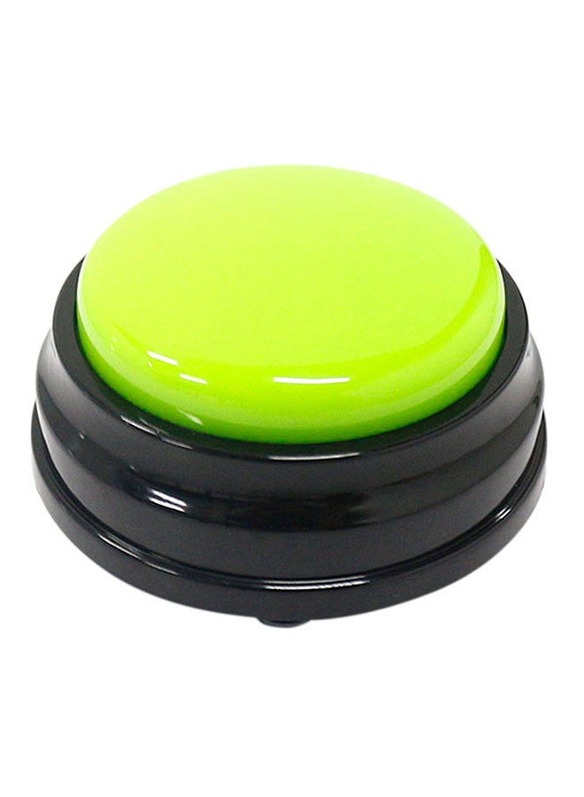Small Size Easy Carry Voice Recording Sound Button for Kids Interactive Toy Answering Buttons Green